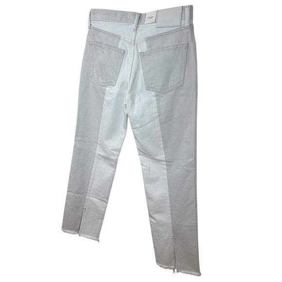 Moussy Vintage - NWT Womens Jeans, “Raintrec Straight Colorblock" Grey - Size 25 - Picture 8 of 16